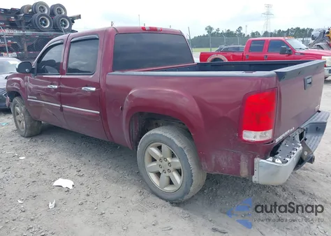 2013 GMC Sierra 1500 Sle из США, поврежденный, VIN 3GTP1VE04DG329819